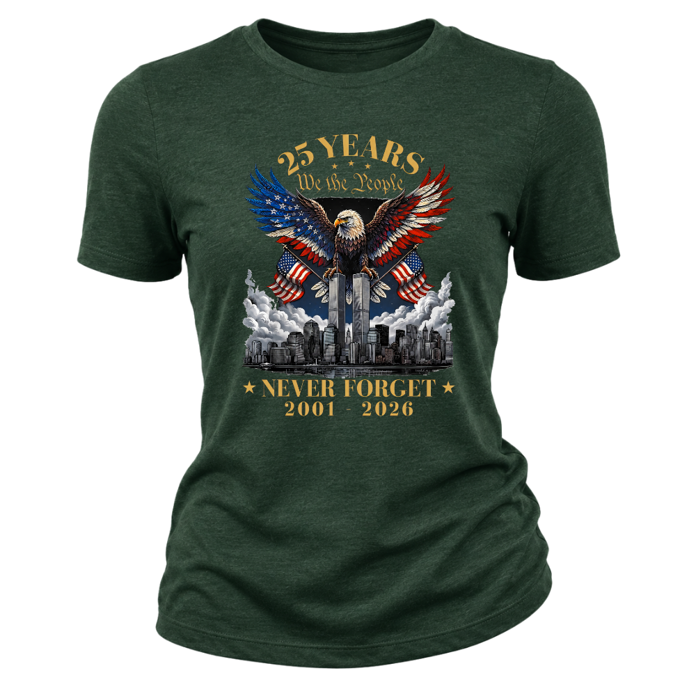 25 Years We The People 9/11 Memorial - Women T-Shirt