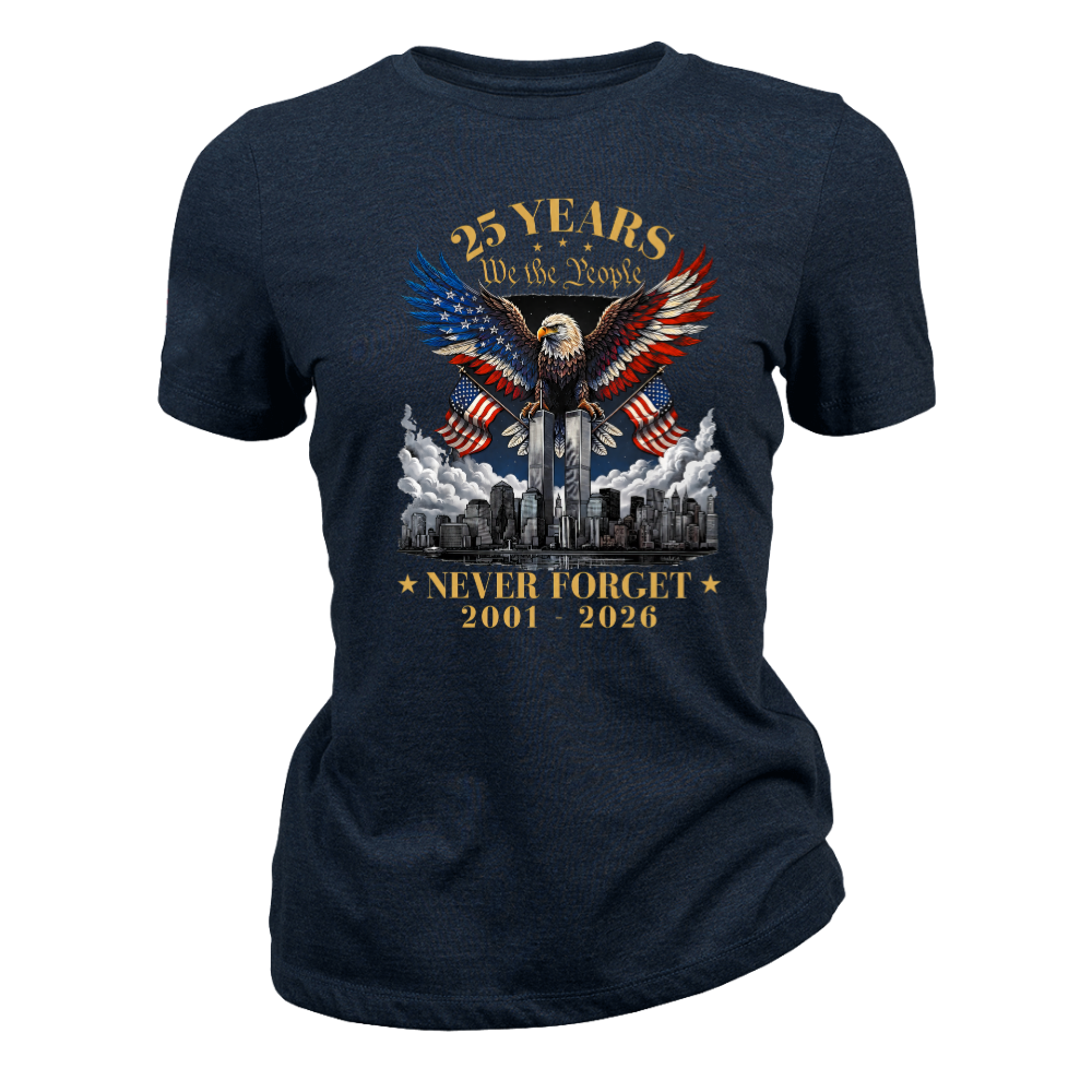 25 Years We The People 9/11 Memorial - Women T-Shirt
