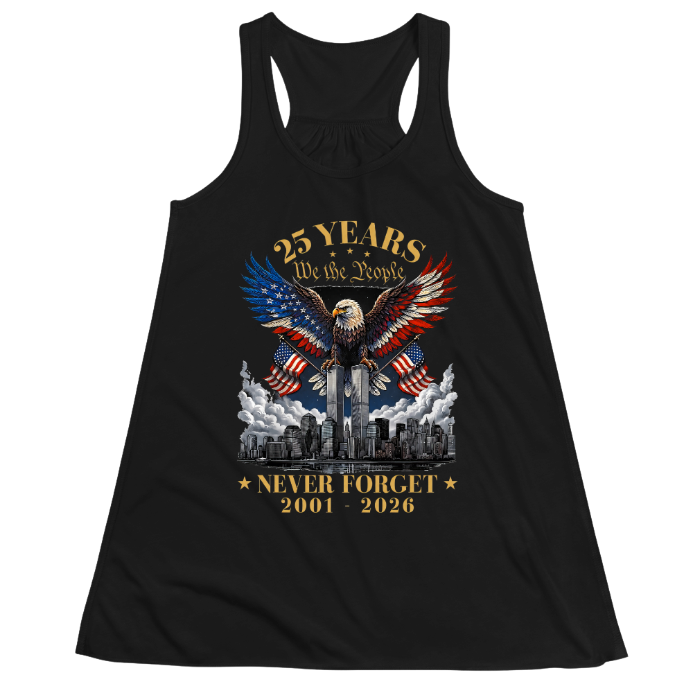 25 Years We The People 9/11 Memorial - Women Tank Top