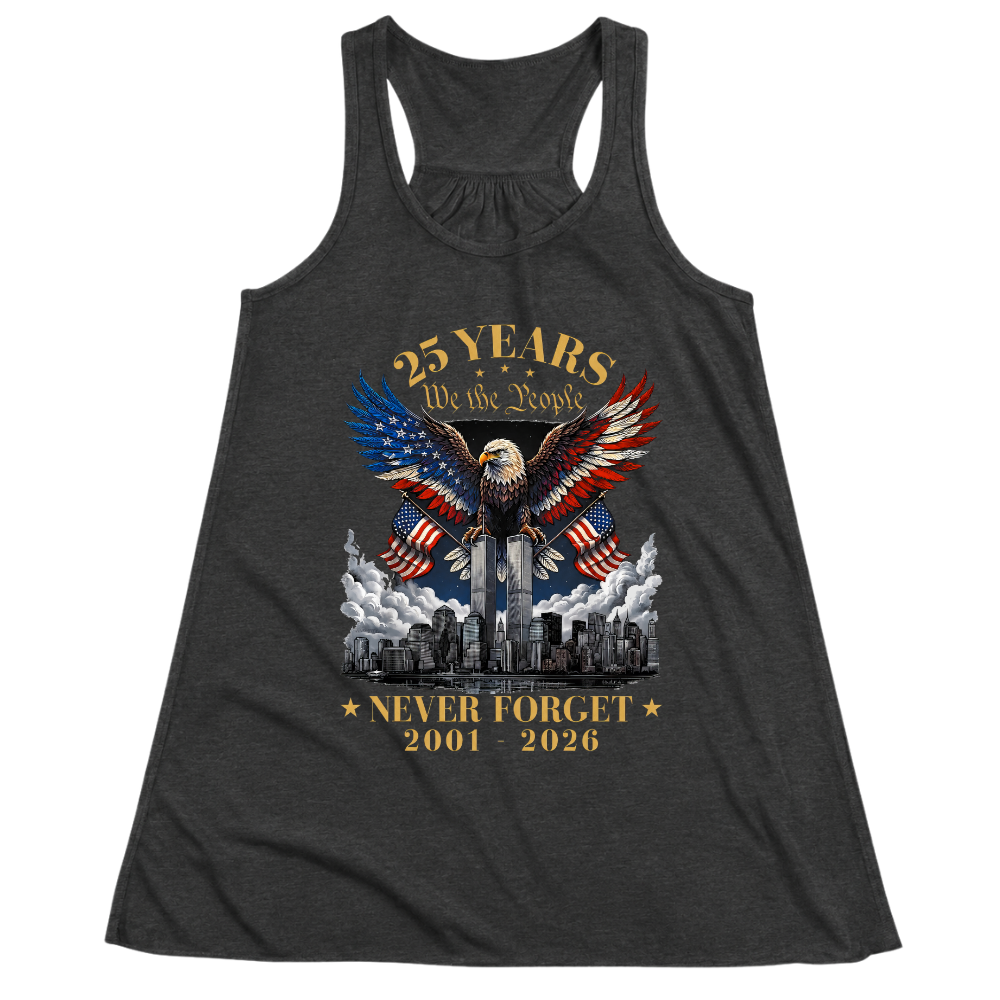 25 Years We The People 9/11 Memorial - Women Tank Top