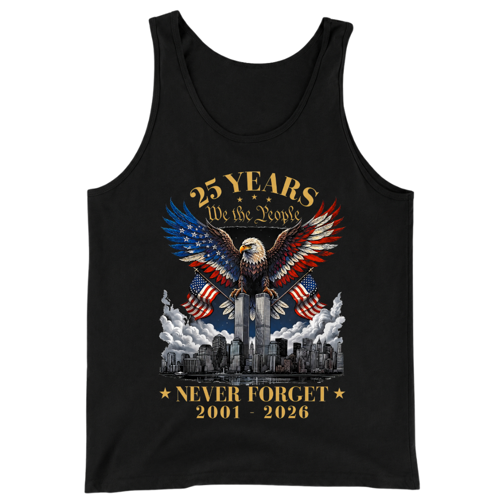 25 Years We The People 9/11 Memorial - Tank Top