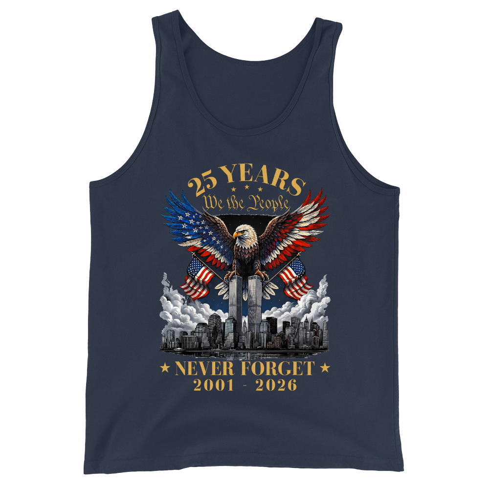 25 Years We The People 9/11 Memorial - Tank Top