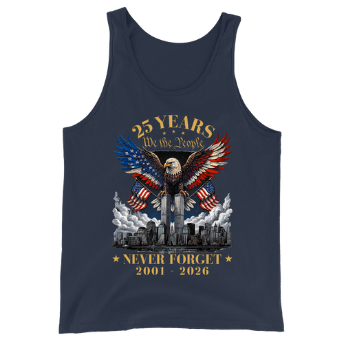25 Years We The People 9/11 Memorial - Tank Top