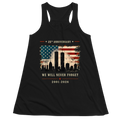 25th Anniversary 9/11 Never Forget Memorial  - Women Tank Top