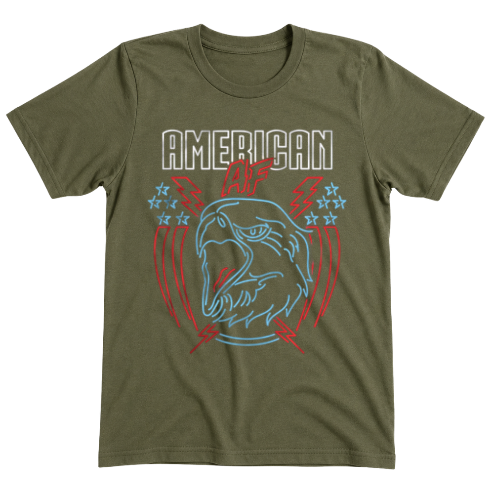 American AF Eagle Patriotic - T-Shirt