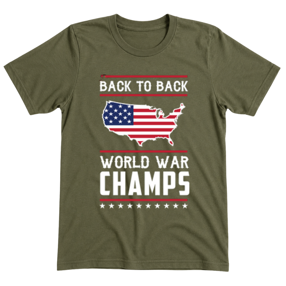 Back To Back World War Champs - T-Shirt
