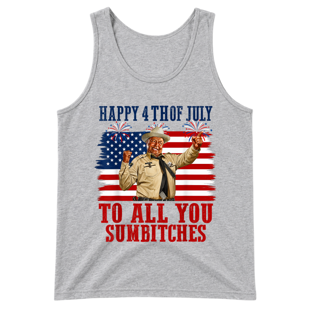 4th Of July Design To All you Subitches Patriotic Celebration USA - Tank Top
