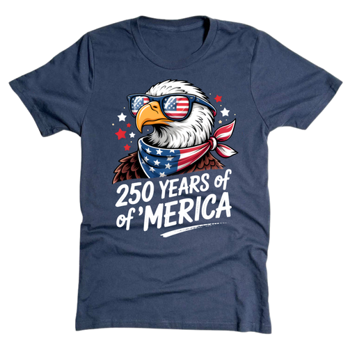 250 Years America Flag 1776 2026 USA - T-Shirt