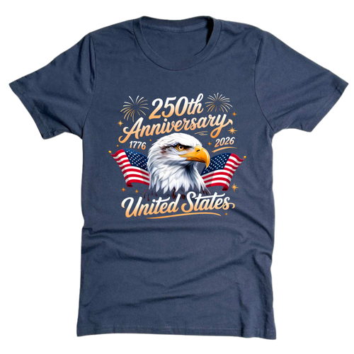 250th Anniversary USA Eagle 1776-2026 - T-Shirt