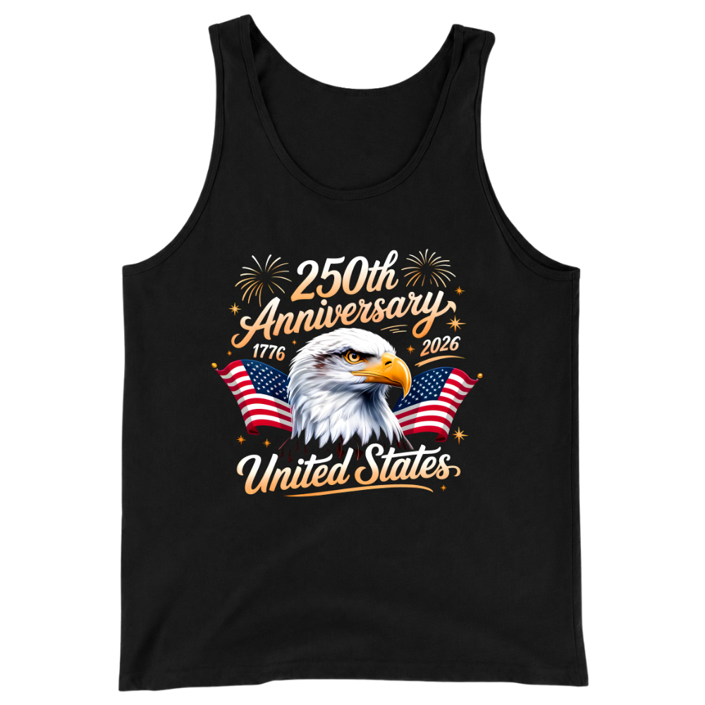 250th Anniversary USA Eagle 1776-2026 - Tank Top