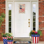 4th Of July Metal Sign Independence Day Patriotic Decor