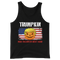 Trumpkin American Flag Halloween - Tank Top