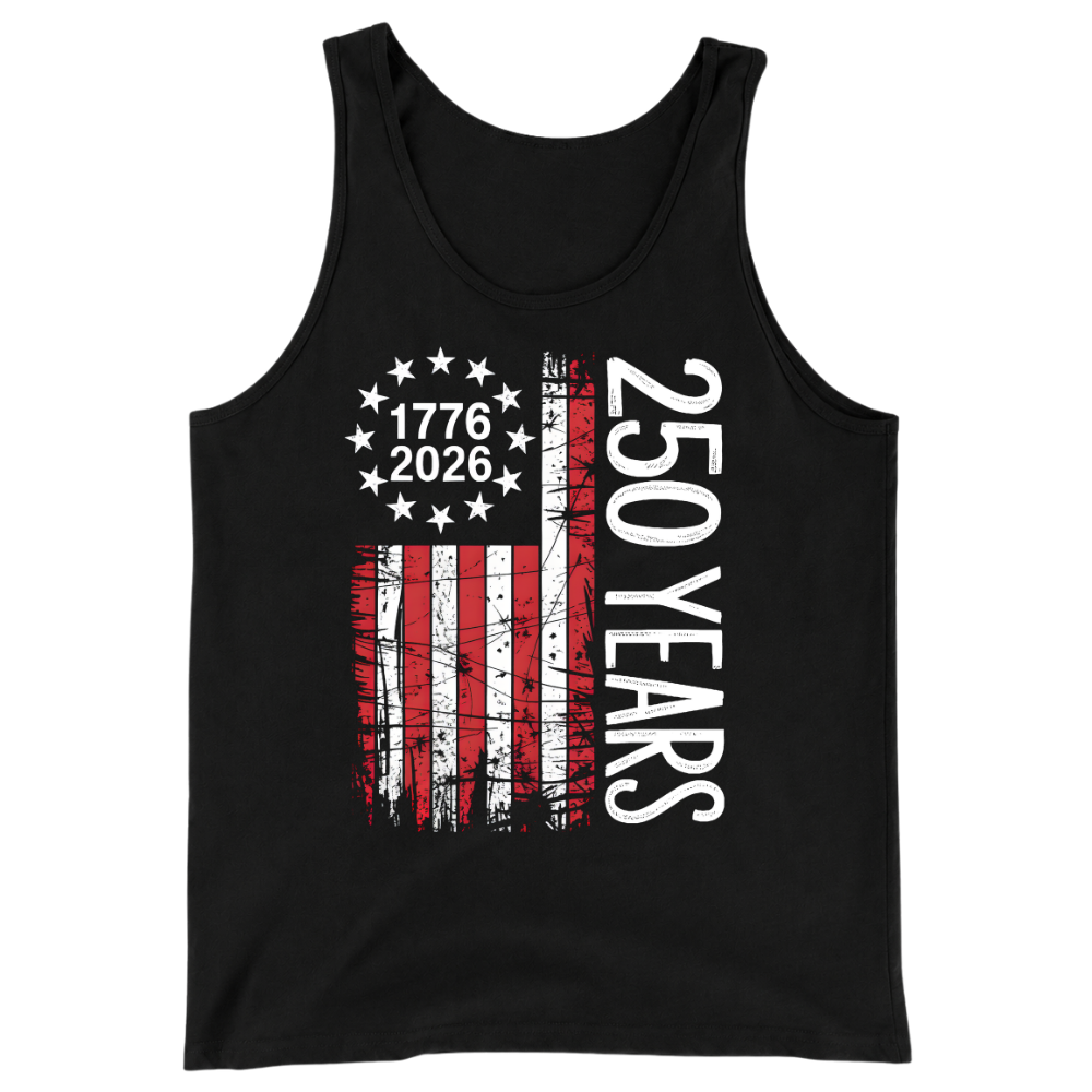 America Flag 1776 2026 USA 250 Years - Tank Top
