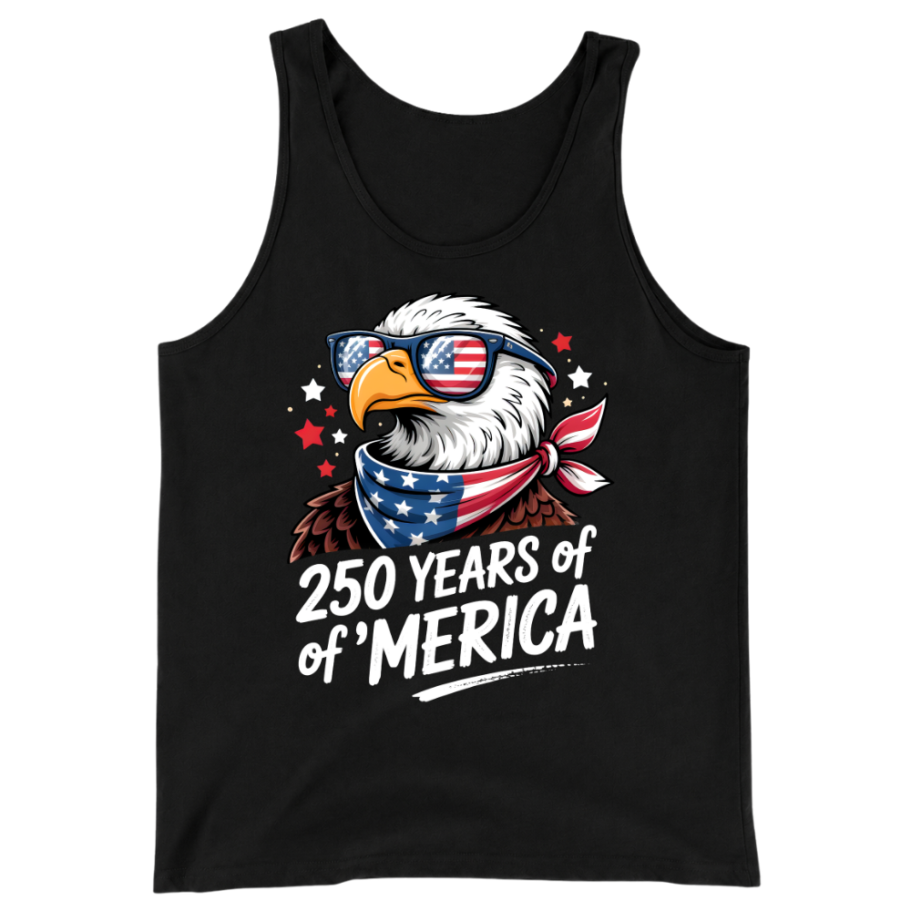 250 Years America Flag 1776 2026 USA - Tank Top