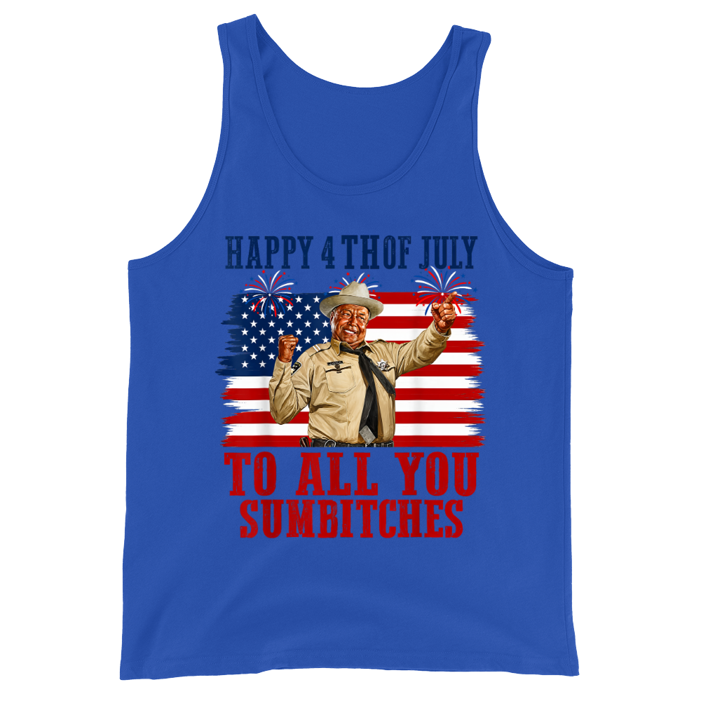 4th Of July Design To All you Subitches Patriotic Celebration USA - Tank Top