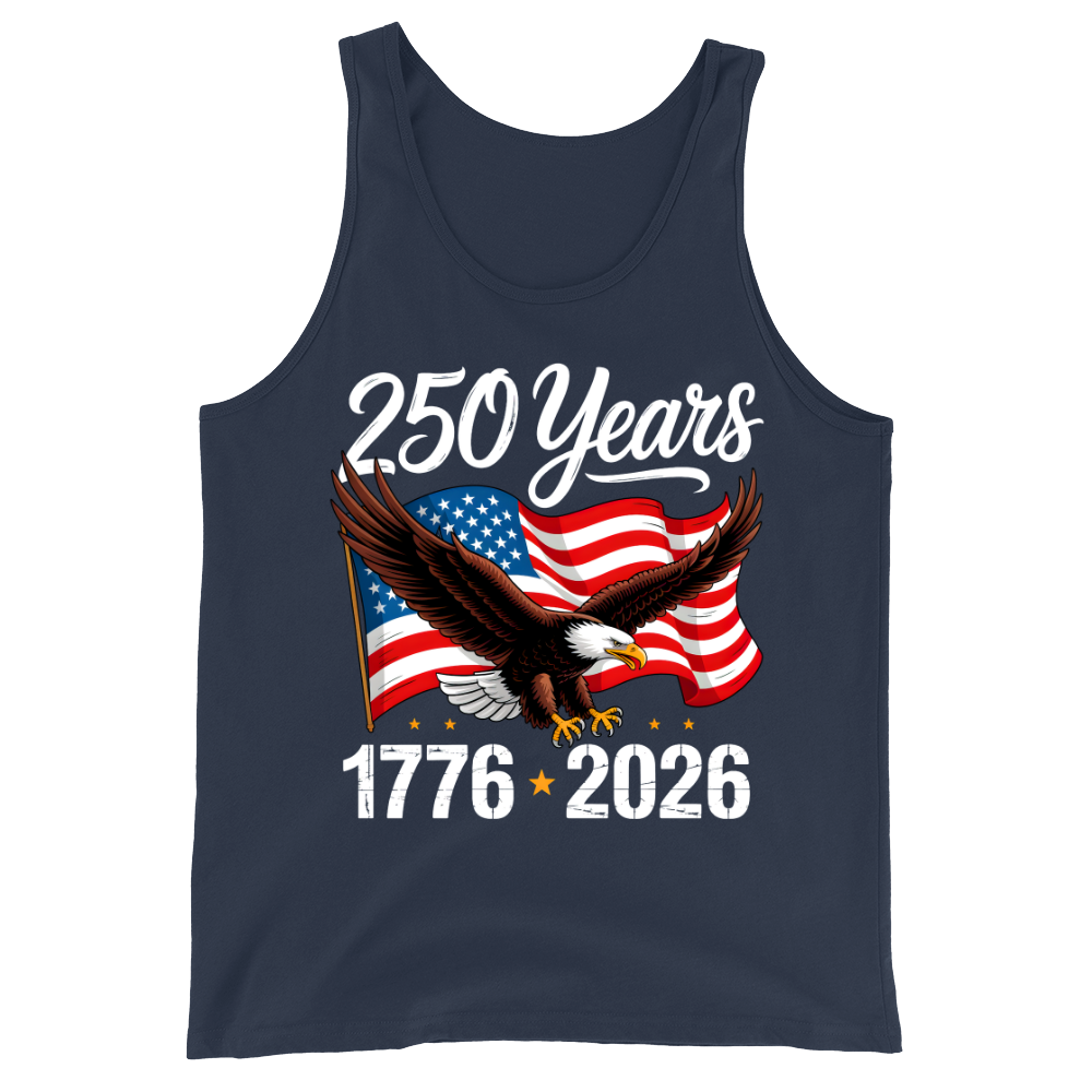 USA Eagle 1776 2026 250th Anniversary - Tank Top