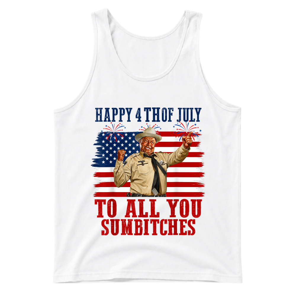 4th Of July Design To All you Subitches Patriotic Celebration USA - Tank Top