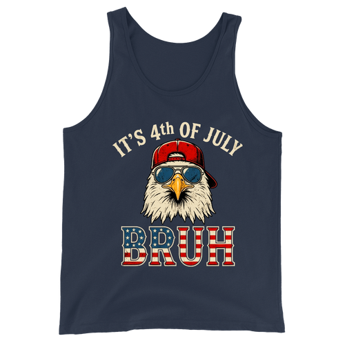 4th Of July Eagle Bruh Funny Patriotic USA - Tank Top