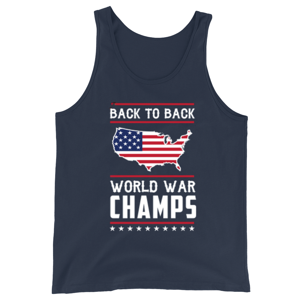 Back To Back World War Champs - Tank Top