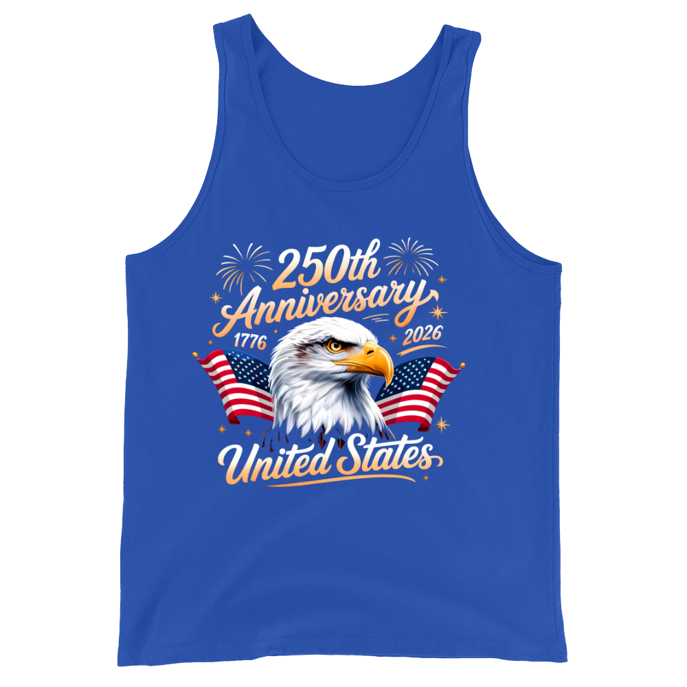 250th Anniversary USA Eagle 1776-2026 - Tank Top