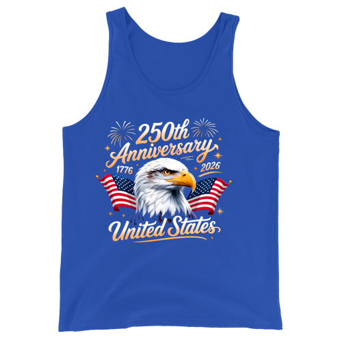 250th Anniversary USA Eagle 1776-2026 - Tank Top