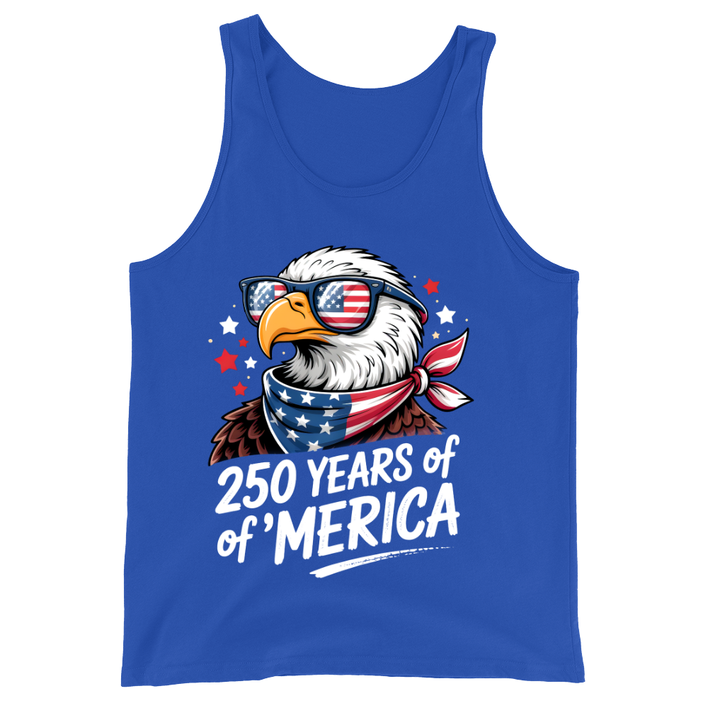 250 Years America Flag 1776 2026 USA - Tank Top