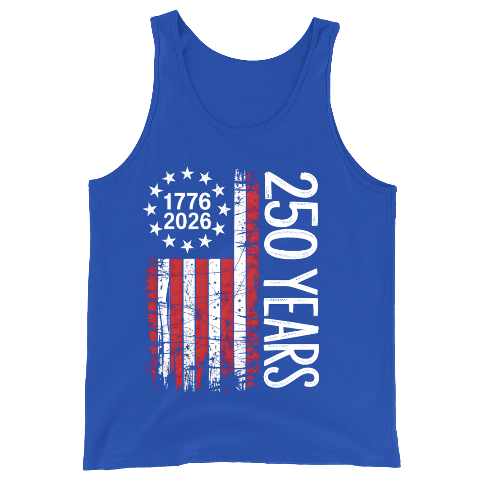 America Flag 1776 2026 USA 250 Years - Tank Top