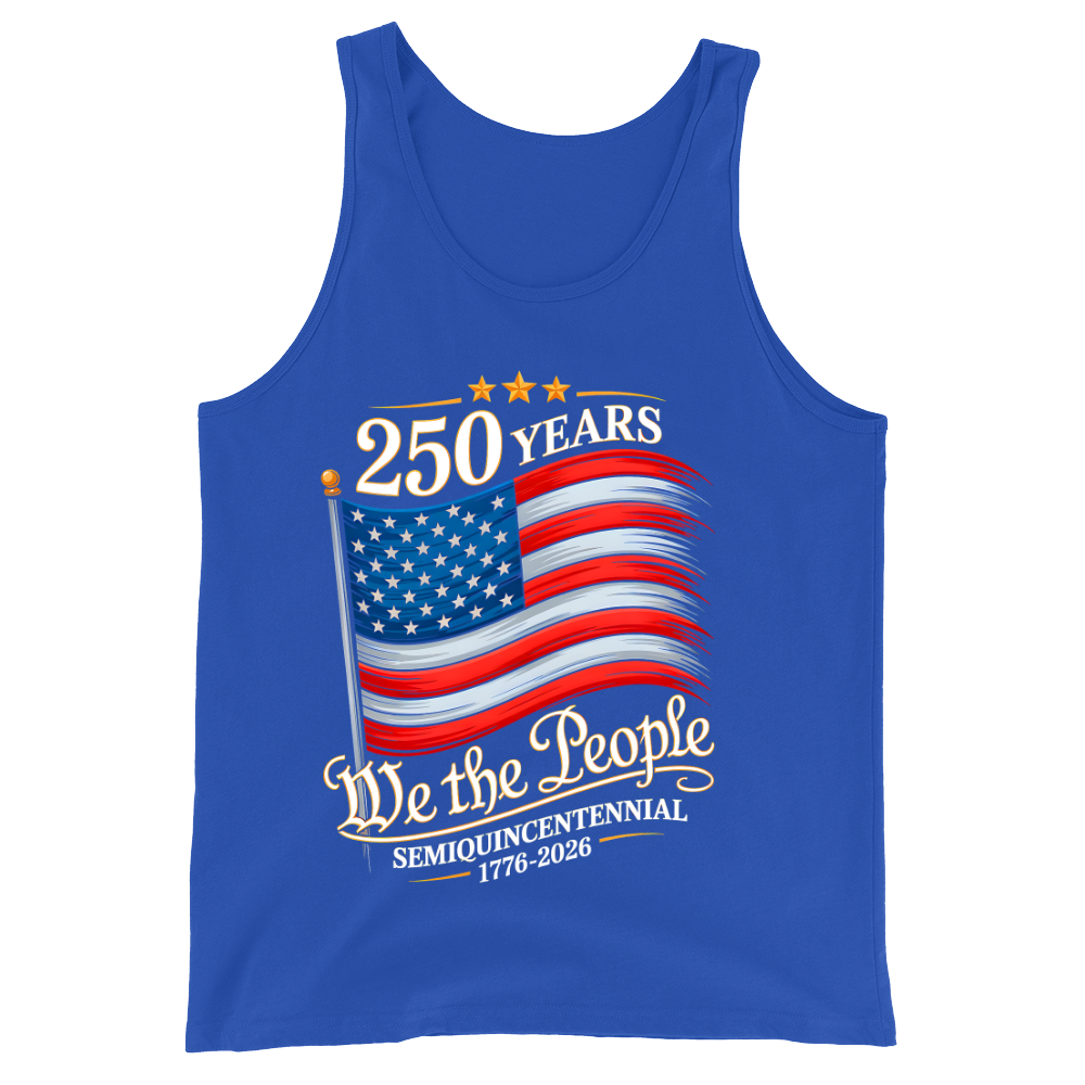 250 Years We The People USA Flag 2026 - Tank Top
