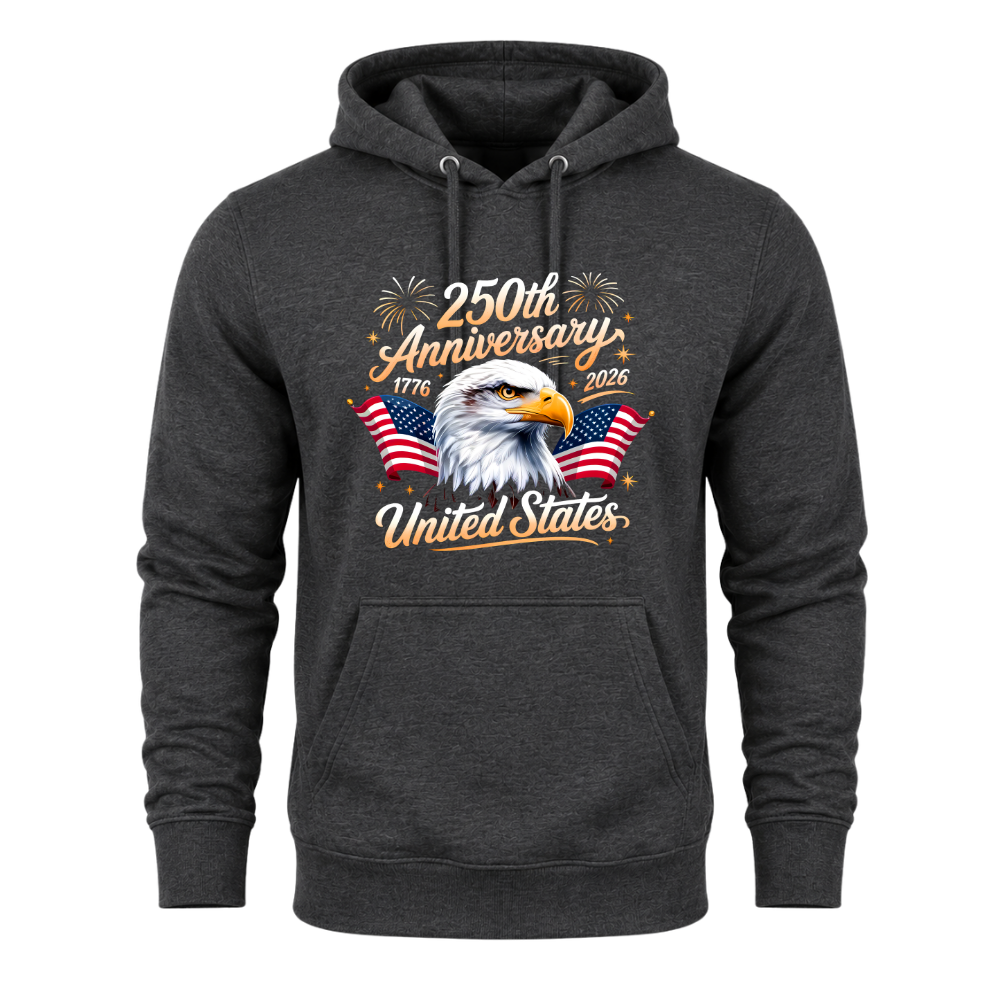 250th Anniversary USA Eagle 1776-2026 - Hoodie