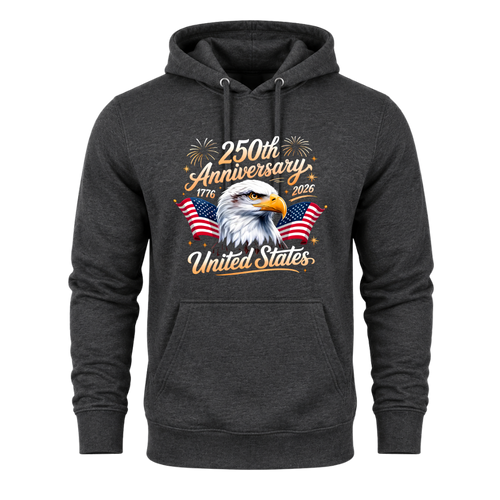 250th Anniversary USA Eagle 1776-2026 - Hoodie