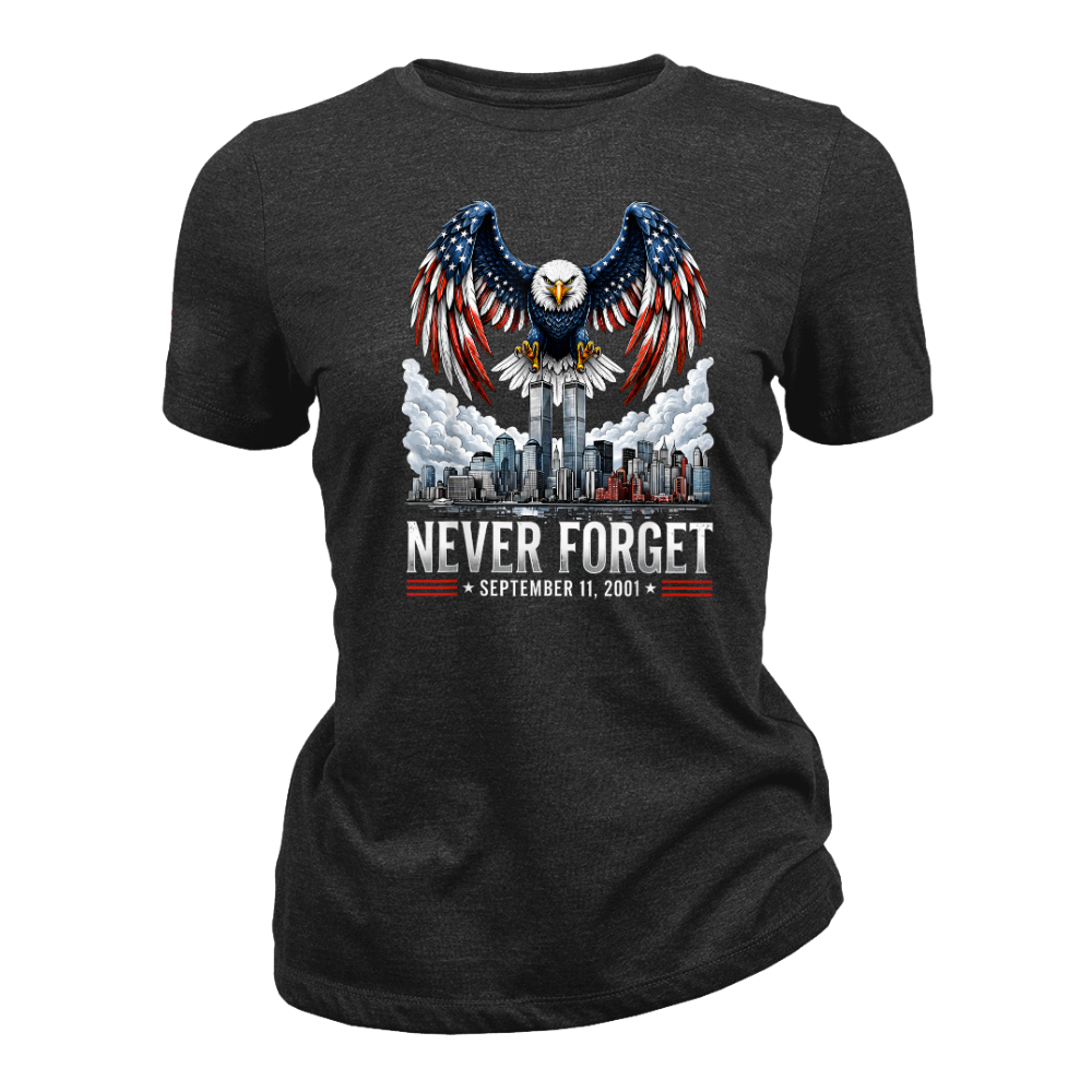 9/11 Never Forget Eagle Memorial - Women T-Shirt