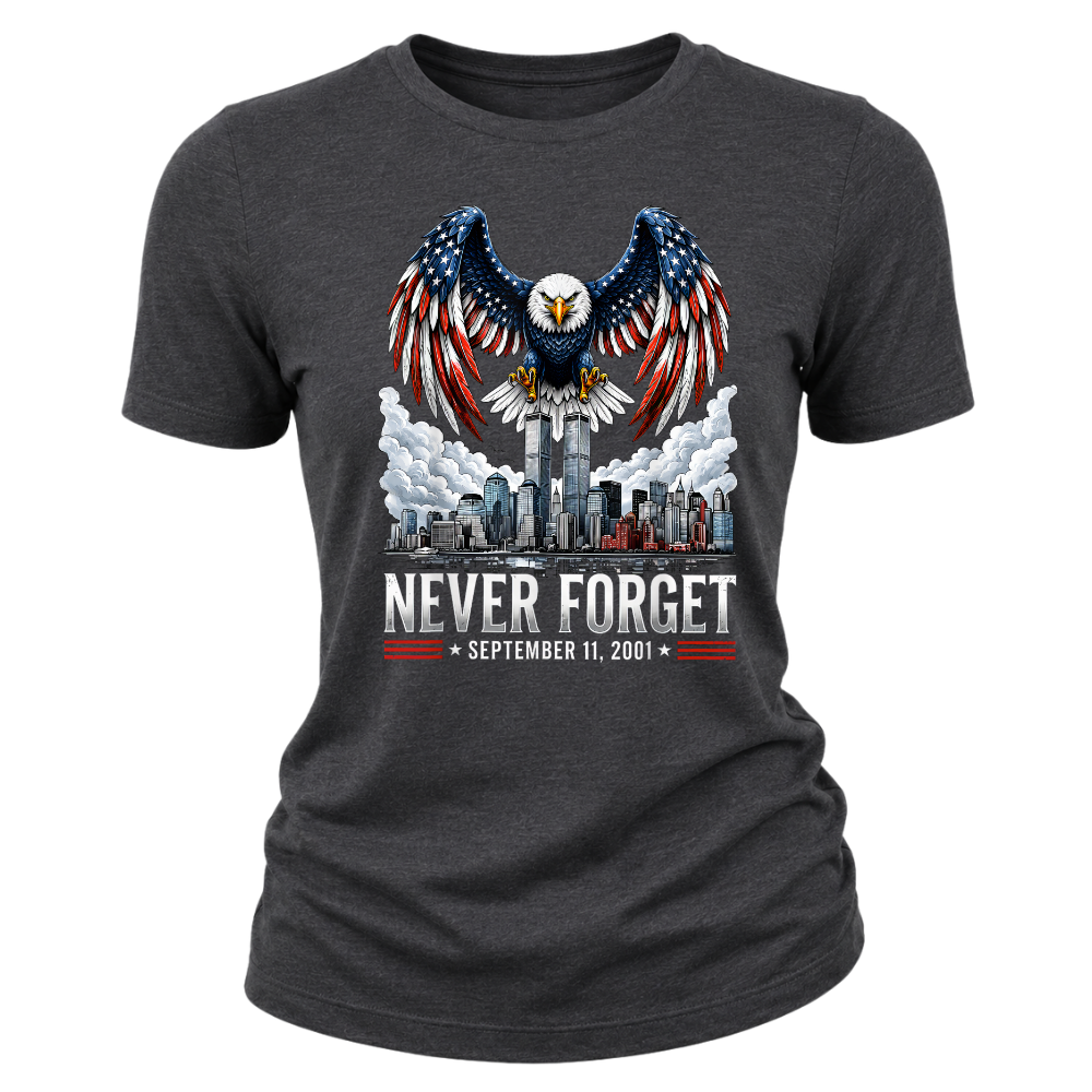 9/11 Never Forget Eagle Memorial - Women T-Shirt