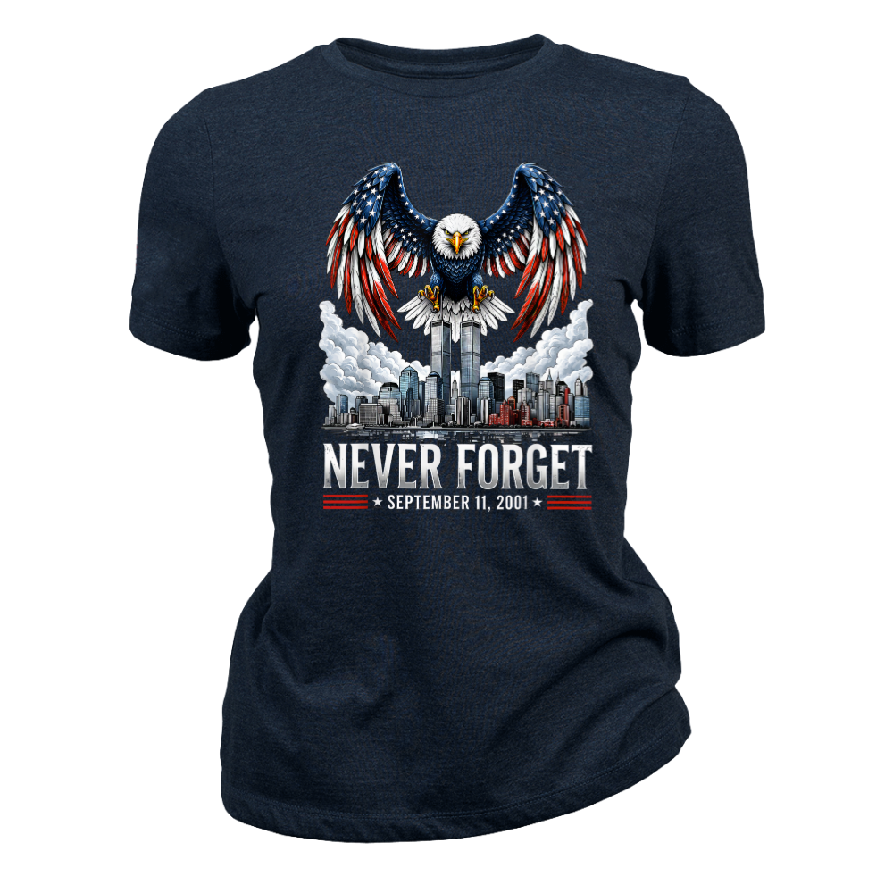 9/11 Never Forget Eagle Memorial - Women T-Shirt