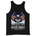 9/11 Never Forget Eagle Memoria - Tank Top