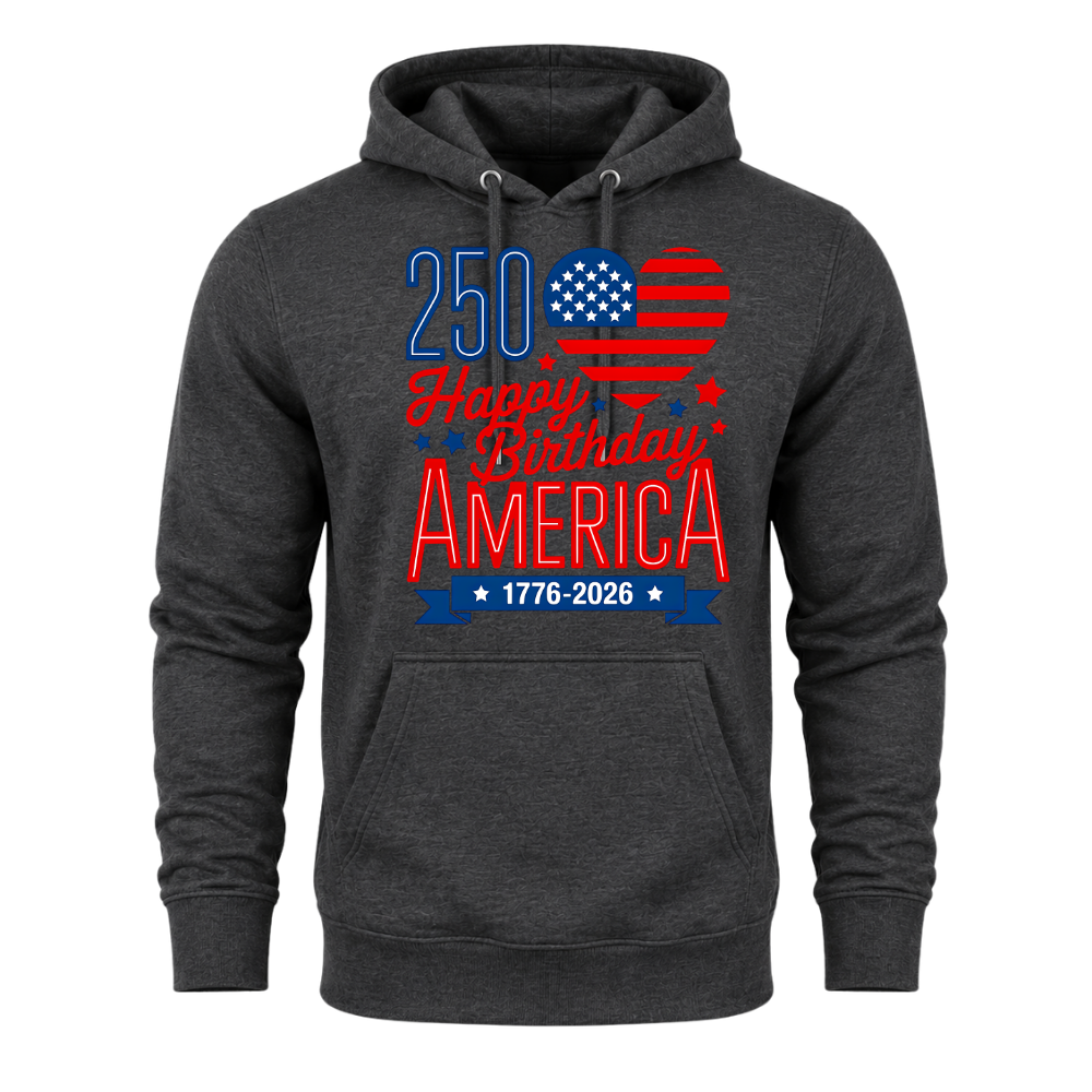 250th Birthday America 1776 2026 USA - Hoodie