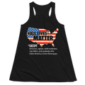 All Lives Matter Patriotic USA Flag - Women Tank Top