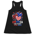 America 250 Years 1776 2026 Heart - Women Tank Top