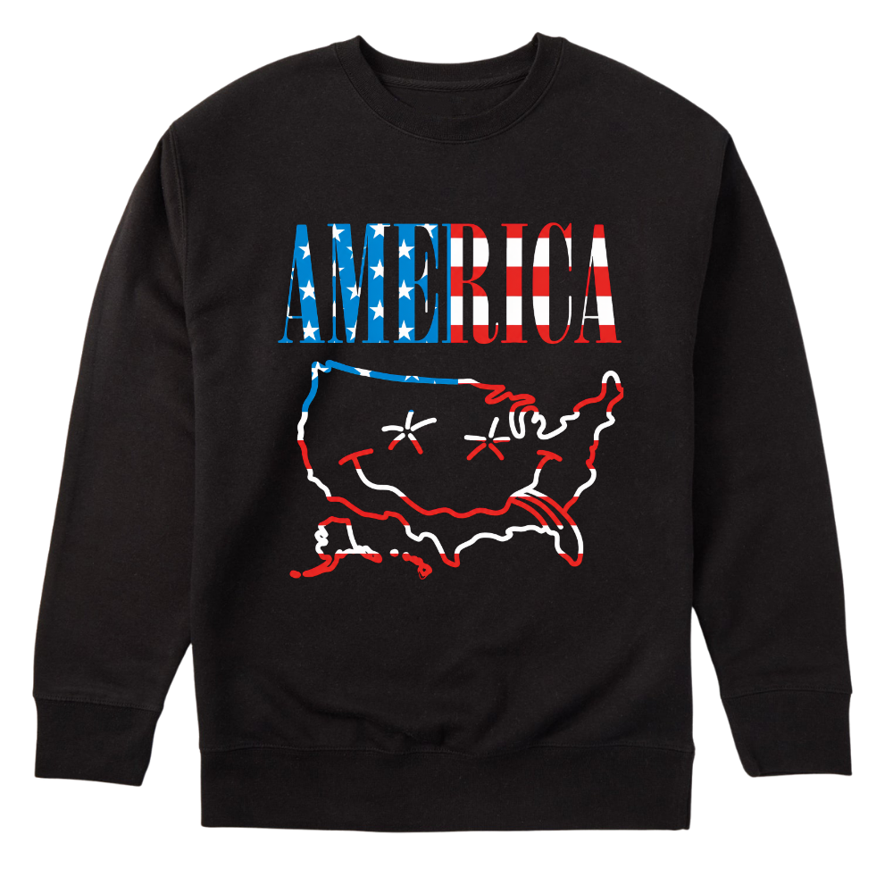 America Map - Sweater