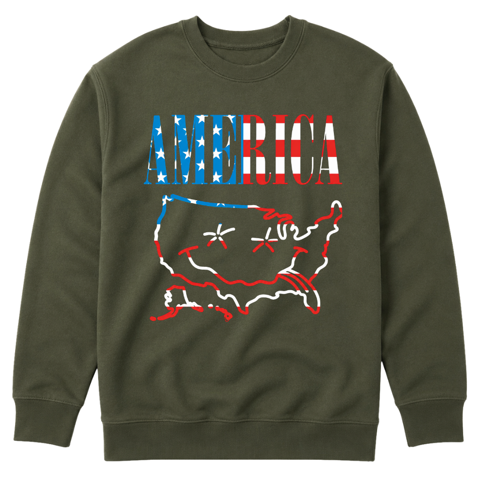 America Map - Sweater