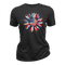 American Flag Sunflower Design Patriotic Floral USA - Women T-Shirt
