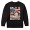 Bald Is Beautiful Patriotic Eagle American Flag - Sweater
