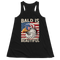 Bald Is Beautiful Patriotic Eagle American Flag - Women Tank Top