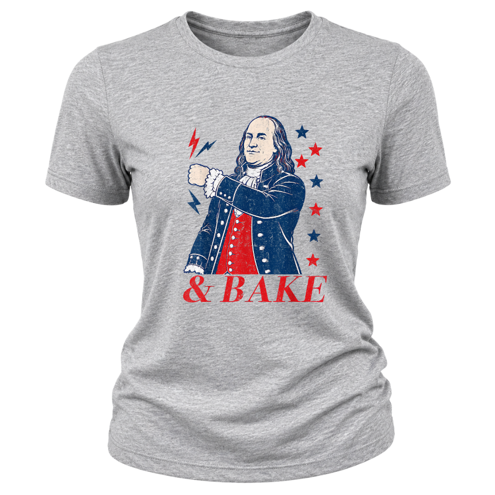 Benjamin Franklin Shake Bake - Women T-Shirt