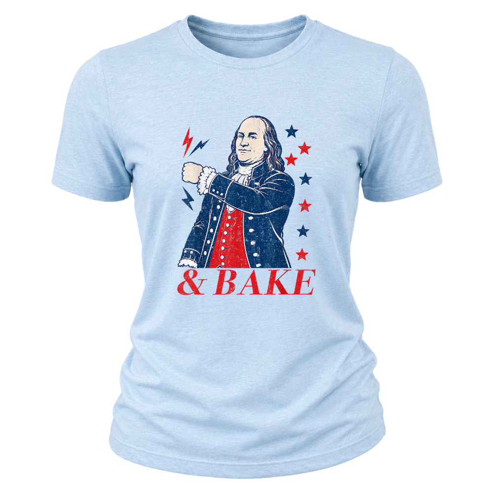 Benjamin Franklin Shake Bake - Women T-Shirt