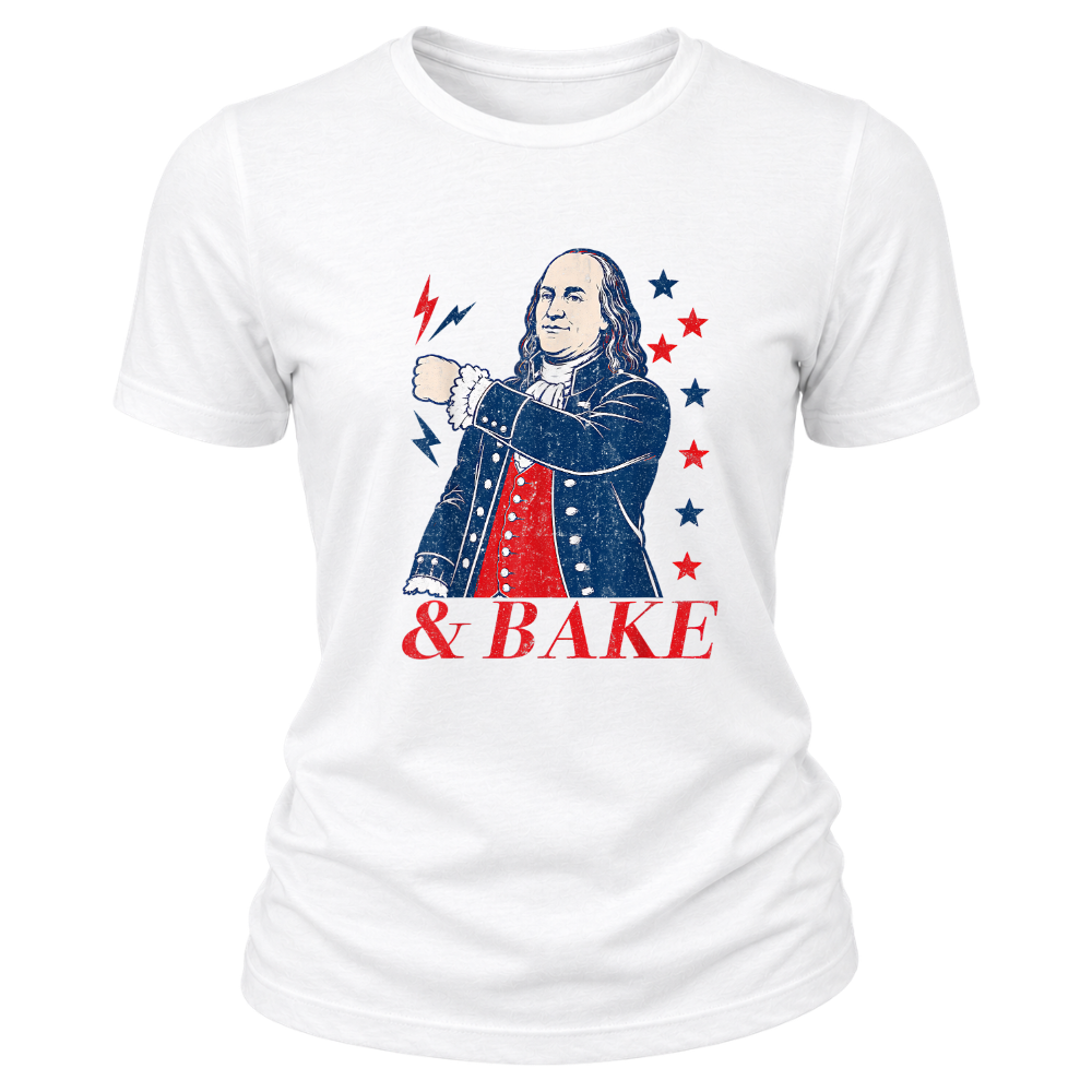 Benjamin Franklin Shake Bake - Women T-Shirt