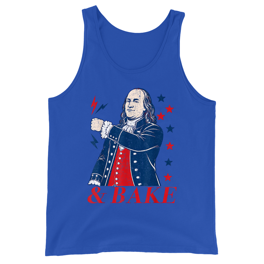 Benjamin Franklin Shake Bake - Tank Top