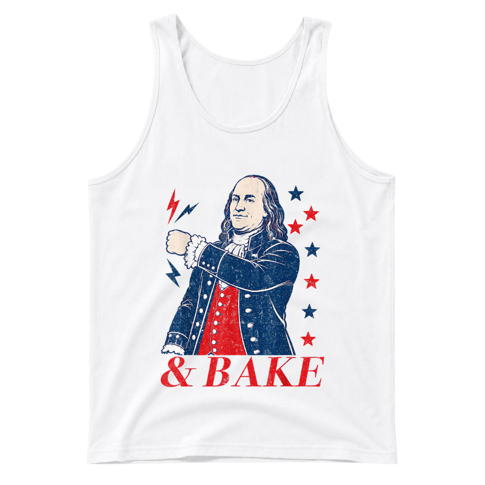 Benjamin Franklin Shake Bake - Tank Top