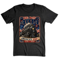 Big Boy 4014 Train America 250th Anniversary Patriotic - T-Shirt
