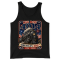 Big Boy 4014 Train America 250th Anniversary Patriotic - Tank Top