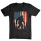 Bigfoot American Flag 4th Of July Patriotic Sasquatch USA - T-Shirt